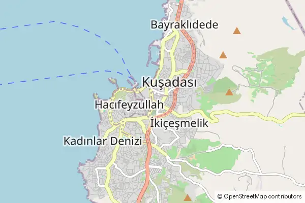 Mapa Kuşadası