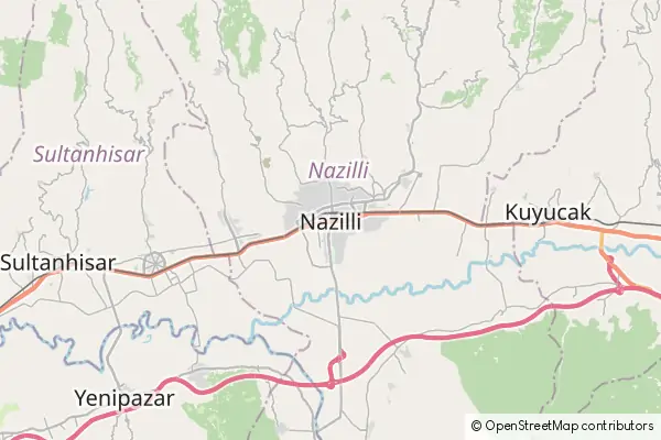 Mapa Nazilli