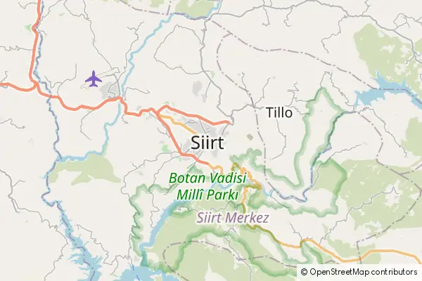 Mapa Siirt