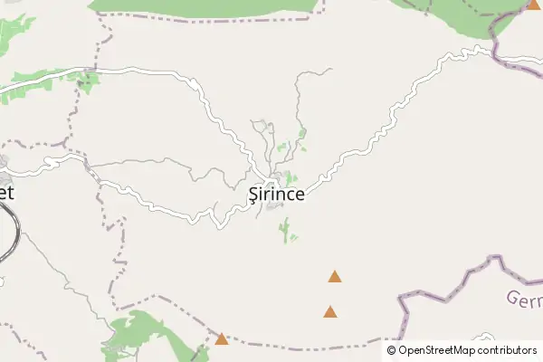 Mapa Şirince