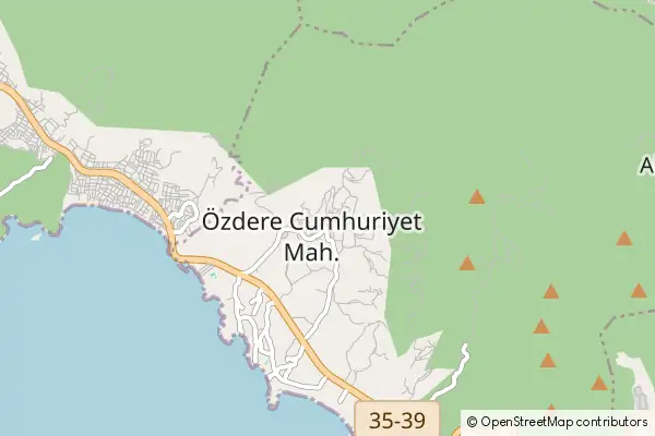 Mapa Özdere