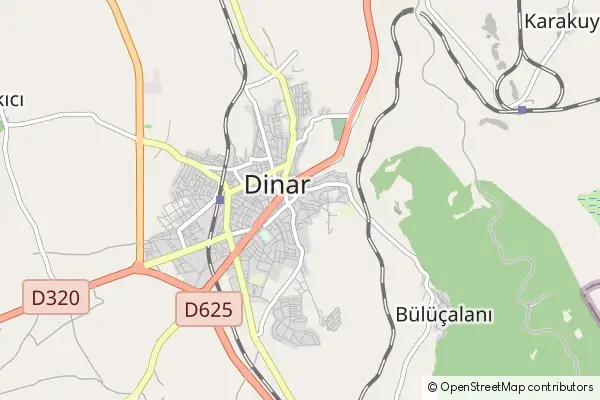 Mapa Dinar