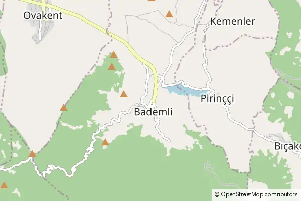 Mapa Bademli