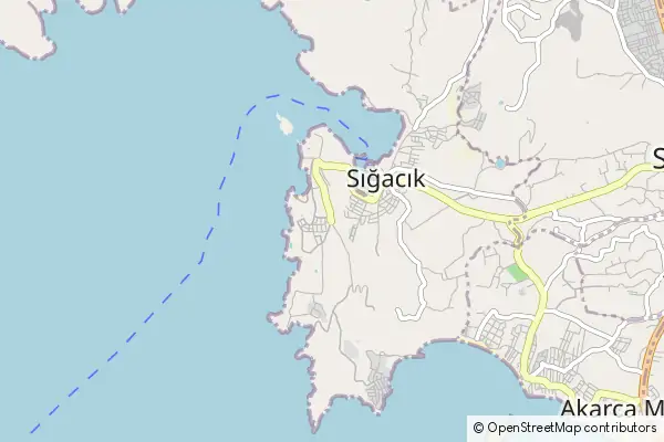 Mapa Sigacik