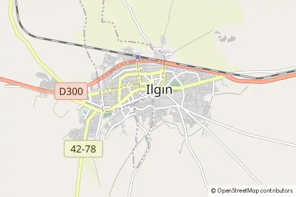 Mapa Ilgin