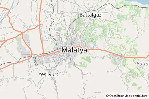 Mapa Malatya