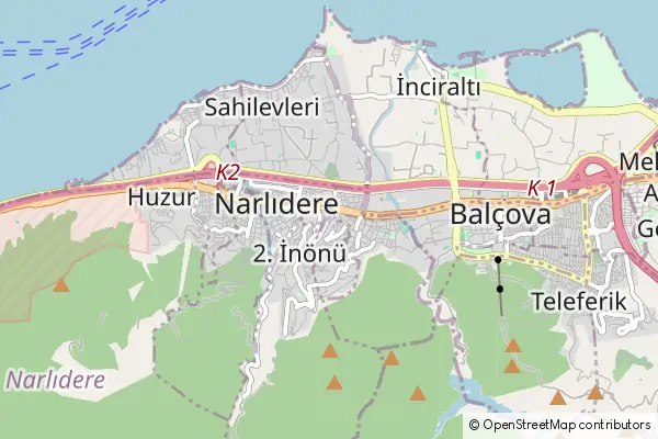 Mapa Narlidere