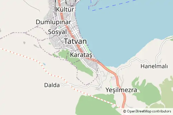 Mapa Tatvan