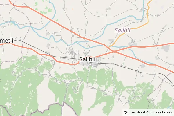 Mapa Salihli