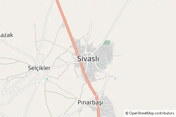 Mapa Sivasli