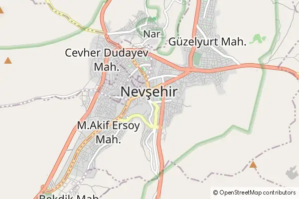 Mapa Nevşehir