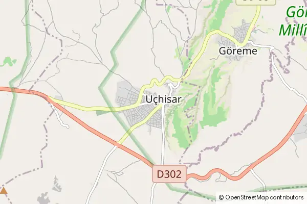 Mapa Uçhisar