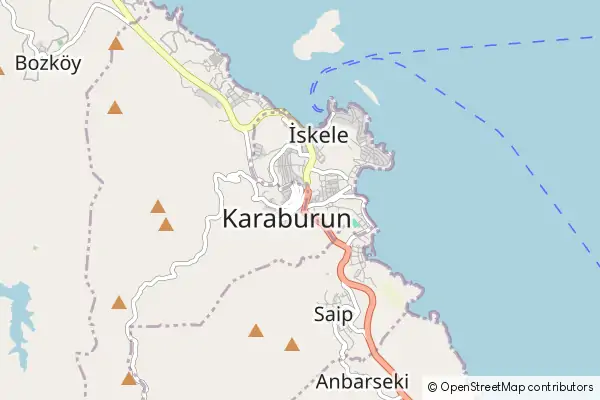 Mapa Karaburun