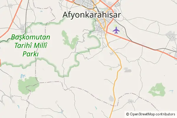 Mapa Afyonkarahisar