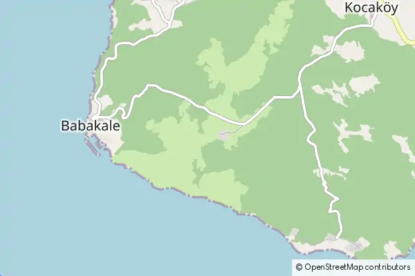 Mapa Babakale