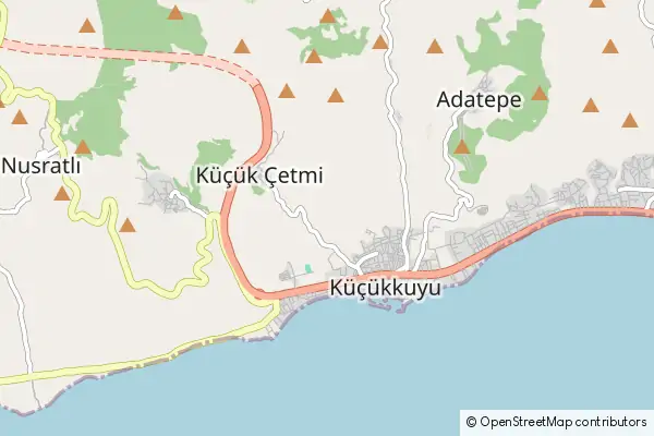 Mapa Küçükkuyu