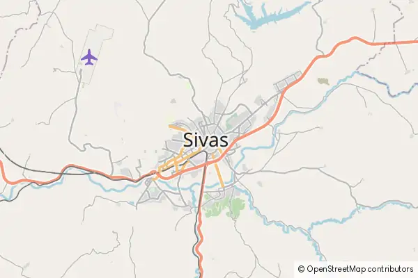 Mapa Sivas