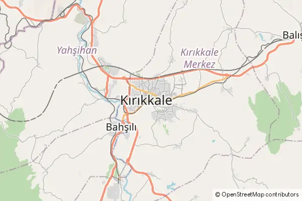 Mapa Kirikkale