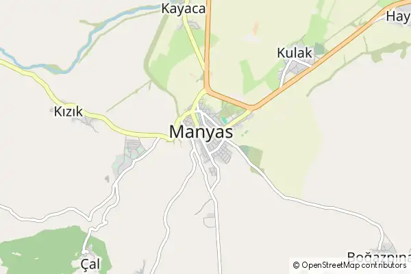 Mapa Manyas