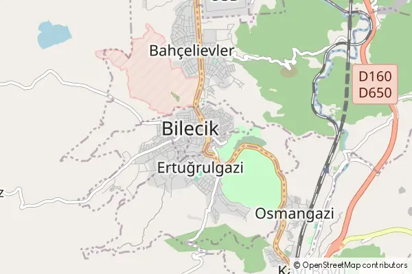 Mapa Bilecik