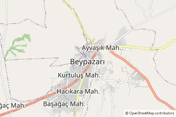 Mapa Beypazari