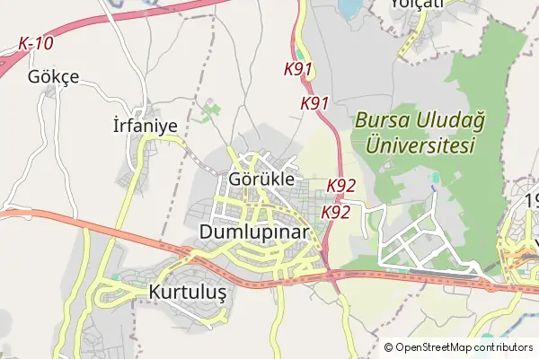 Mapa Görükle