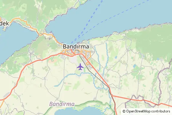 Mapa Bandirma