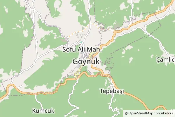 Mapa Göynük