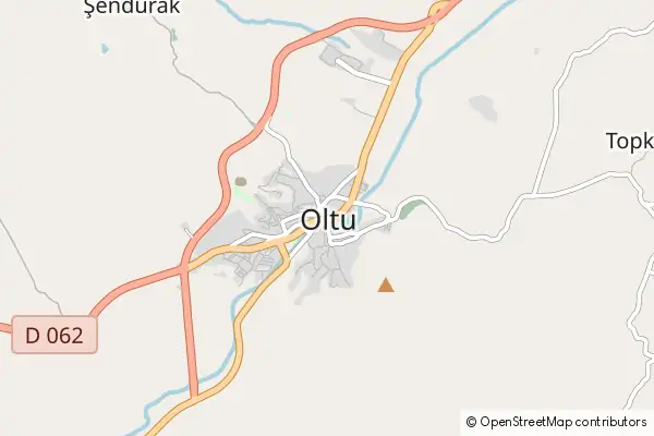 Mapa Oltu