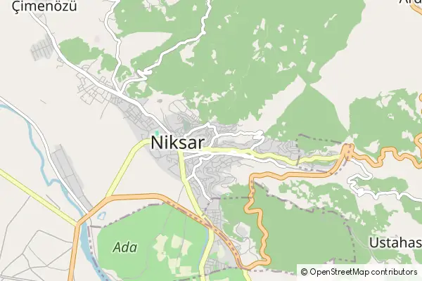 Mapa Niksar