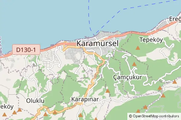 Mapa Karamürsel