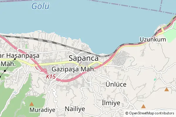 Mapa Sapanca