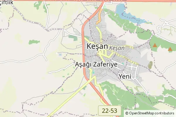 Mapa Keşan