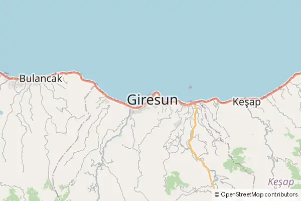 Mapa Giresun