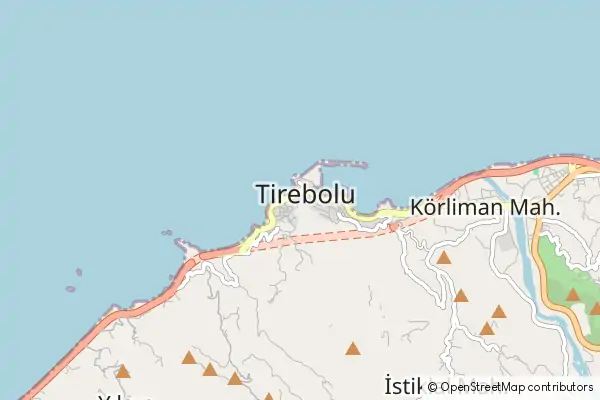 Mapa Tirebolu