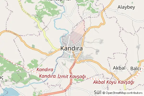 Mapa Kandira