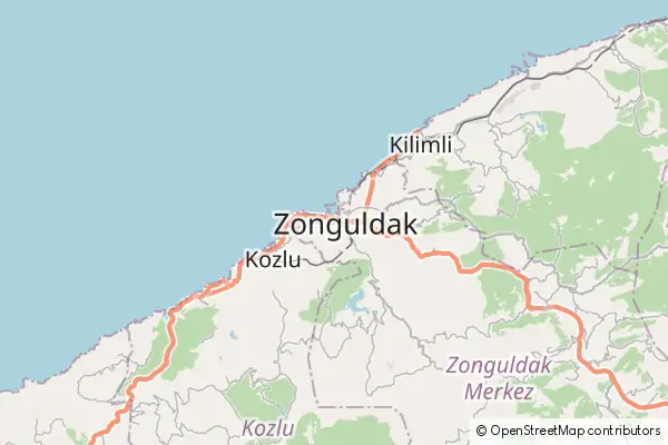 Mapa Zonguldak