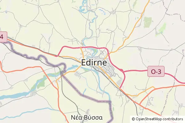 Mapa Edirne