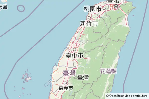 Mapa Taizhong