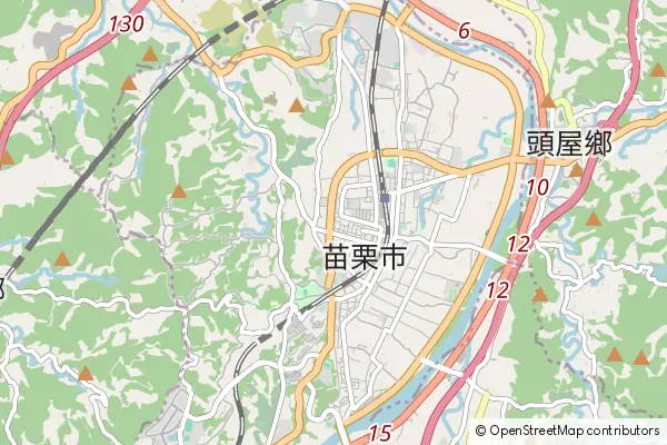 Mapa: Miaoli City • © OpenStreetMap contributors Mapa Miaoli City