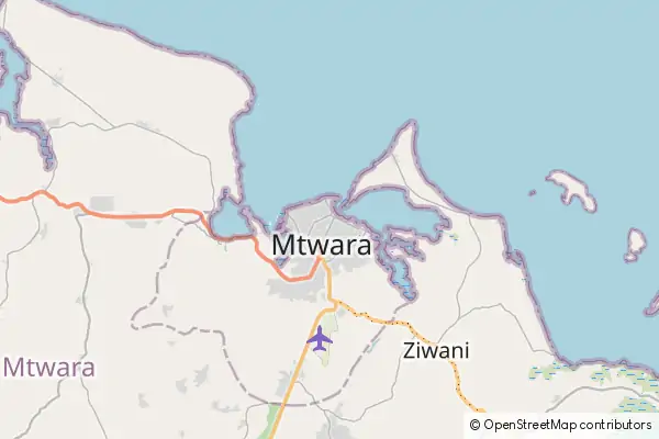 Mapa Mtwara