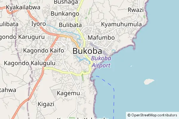 Mapa Bukoba