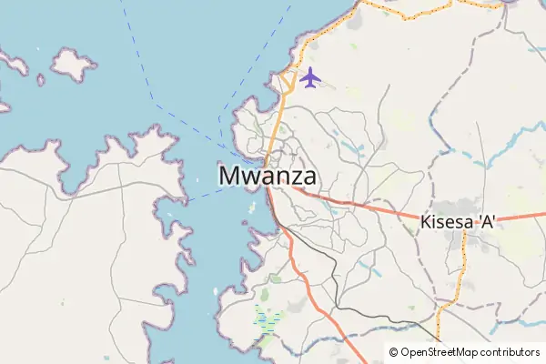 Mapa Mwanza