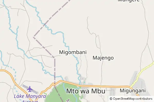 Mapa Mto wa Mbu