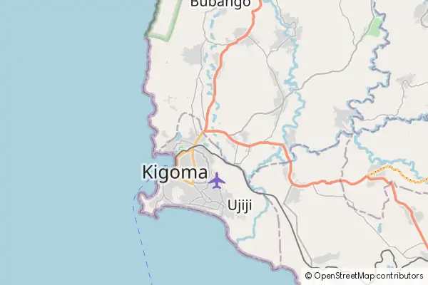 Mapa Kigoma