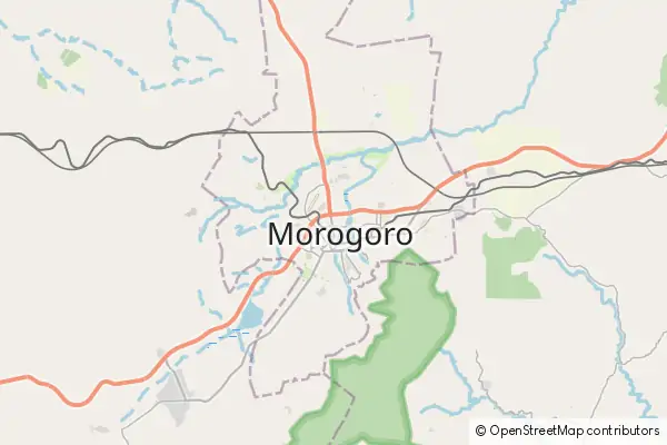 Mapa Morogoro