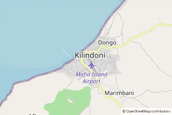 Mapa Kilindoni