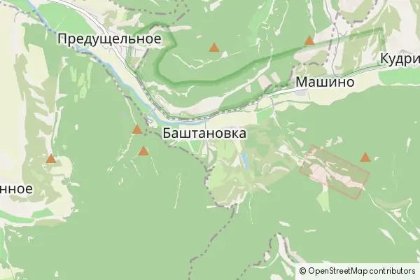 Mapa Bashtanovka