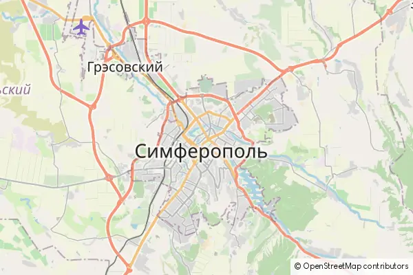 Mapa Symferopol