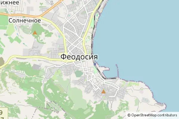 Mapa Feodosia